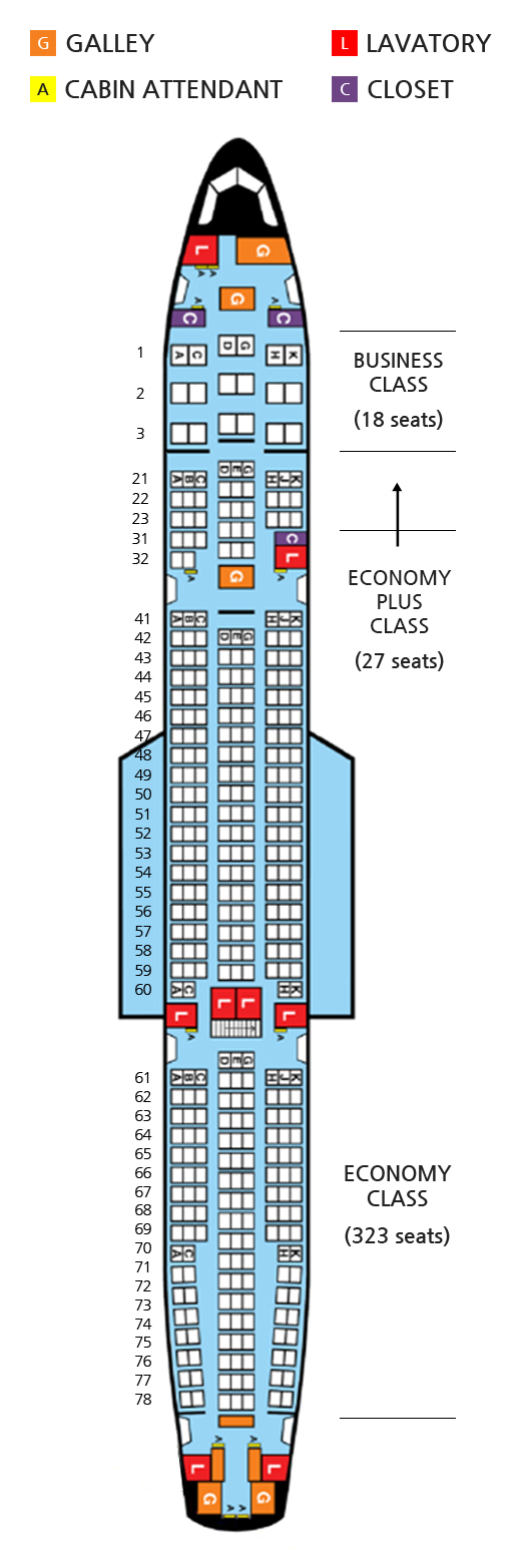 Philippine Airlines Seat Map International Flight Infoupdate